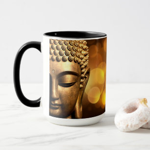 Bangkok, Thailand   Gold Buddha Mug