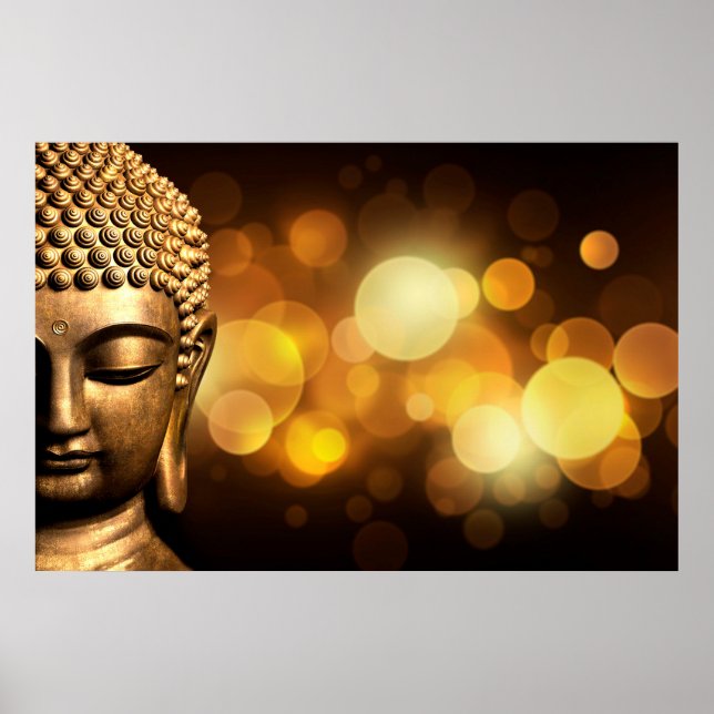 Bangkok, Thailand | Gold Buddha Poster (Front)