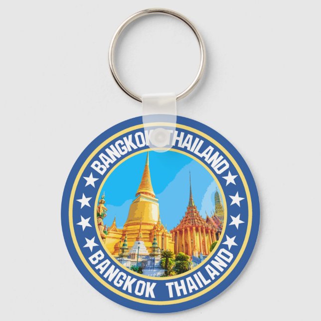 Bangkok Thailand                                   Key Ring (Front)