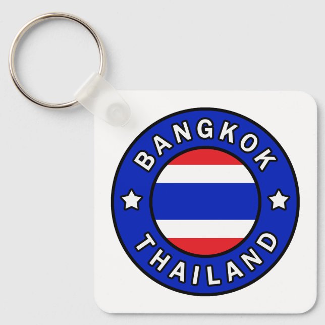 Bangkok Thailand Key Ring (Front)