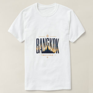 Bangkok Thailand Minimal Travel T-Shirt
