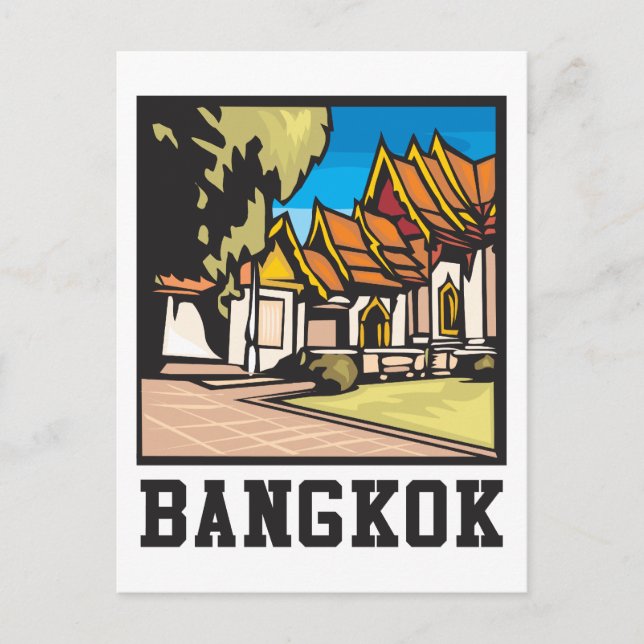 Bangkok Thailand Postcard (Front)