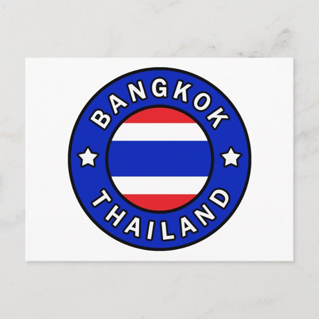 Bangkok Thailand Postcard (Front)