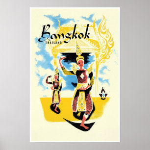 Bangkok, Thailand Poster