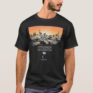 bangkok thailand Skyline Vacation Souvenir city T-Shirt