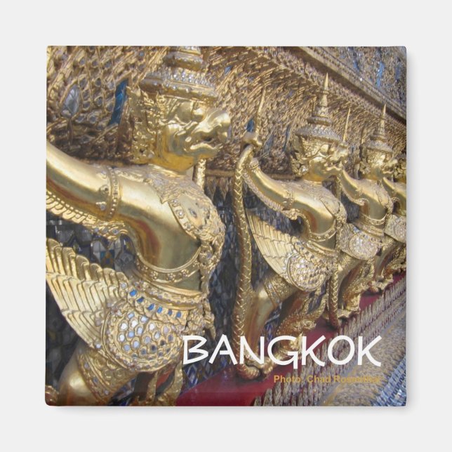 Bangkok Thailand Travel Souvenir Magnet (Front)