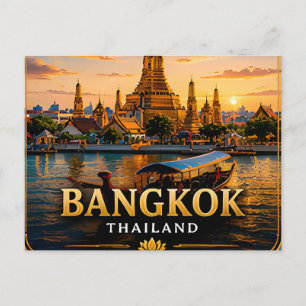 Bangkok Thailand Tropical Capital Adventure 🌴 Postcard
