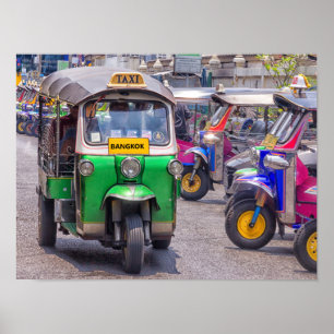 Bangkok tuk tuk poster