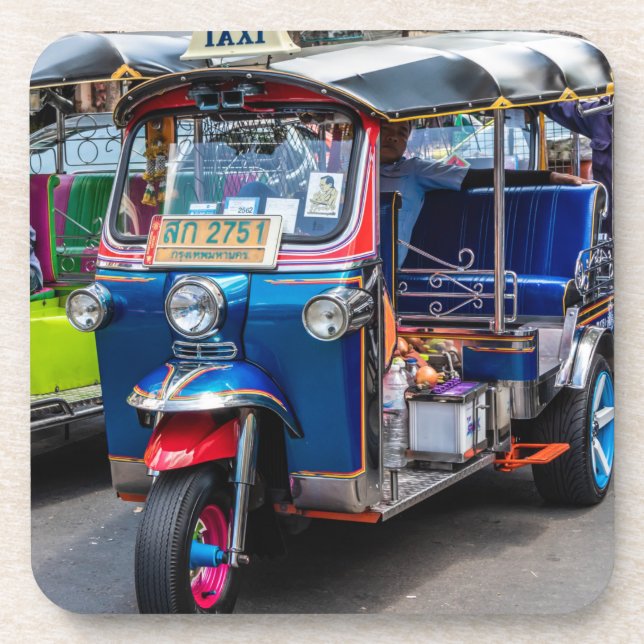 Bangkok tuk tuks coaster (Front)