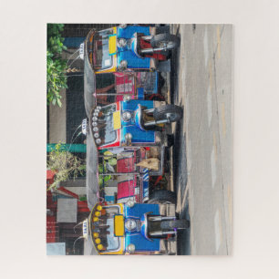 Bangkok Tuk Tuks Jigsaw Puzzle