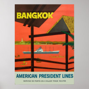 Bangkok Vintage  Vintage Print