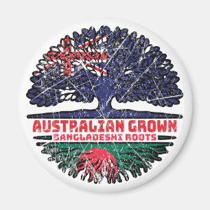 Bangladesh Bangladeshi Australian Australia Tree Magnet