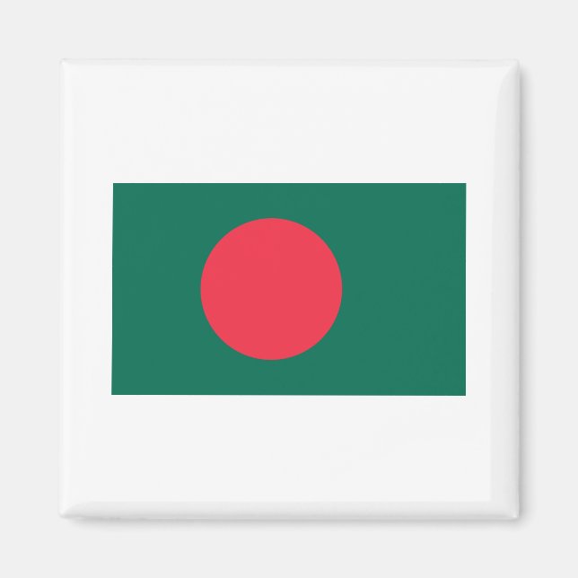 Bangladesh Flag BD Magnet (Front)