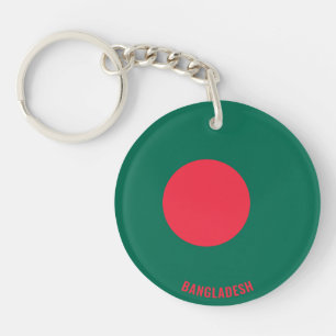 Bangladesh Flag Charming Patriotic Key Ring