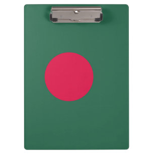 Bangladesh flag clipboard