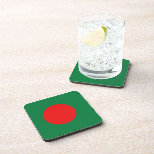 Bangladesh Flag Coaster (Right Side)
