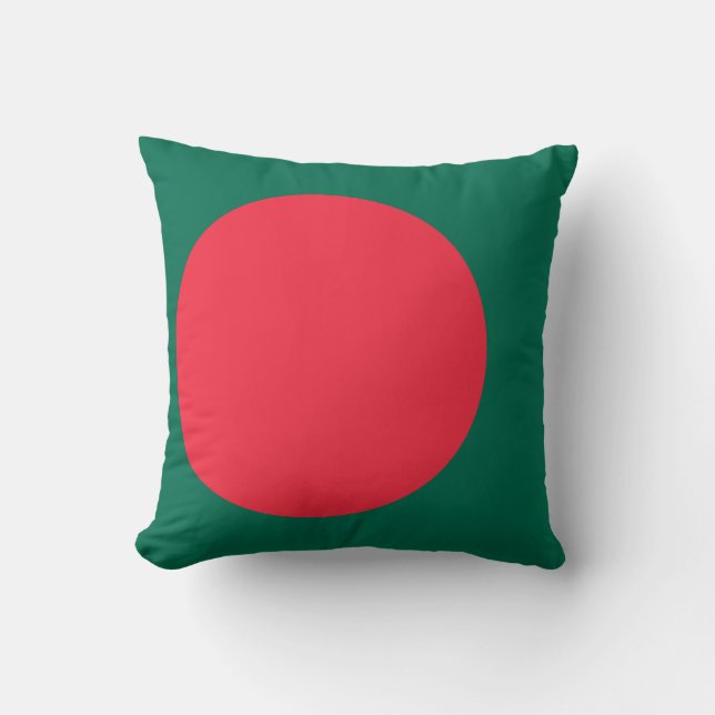 Bangladesh Flag Cushion (Front)