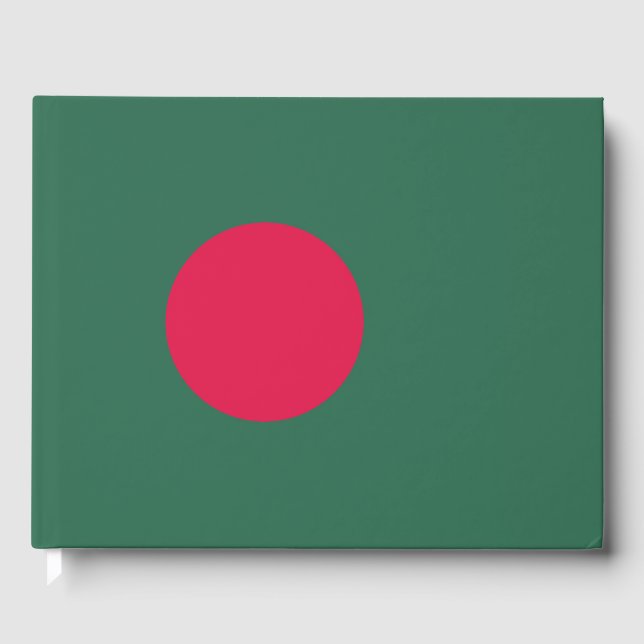 Bangladesh flag guest book (Front)
