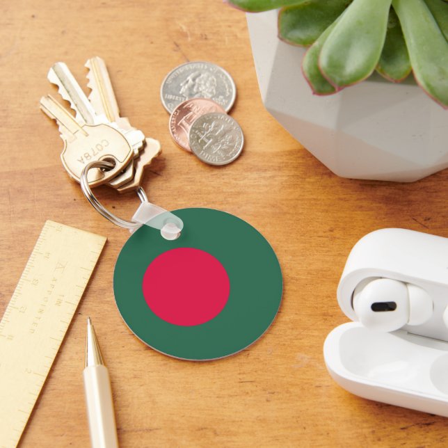 Bangladesh flag key ring (Desk)