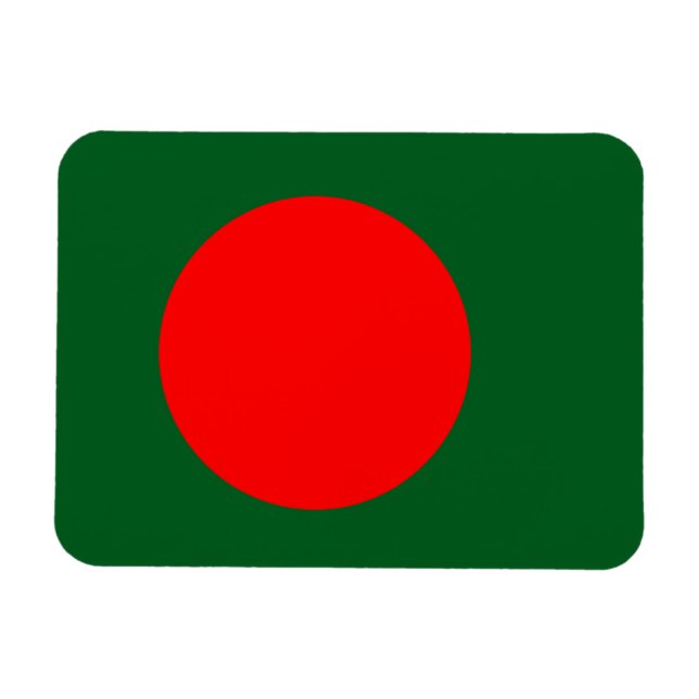 Bangladesh Flag Magnet (Horizontal)