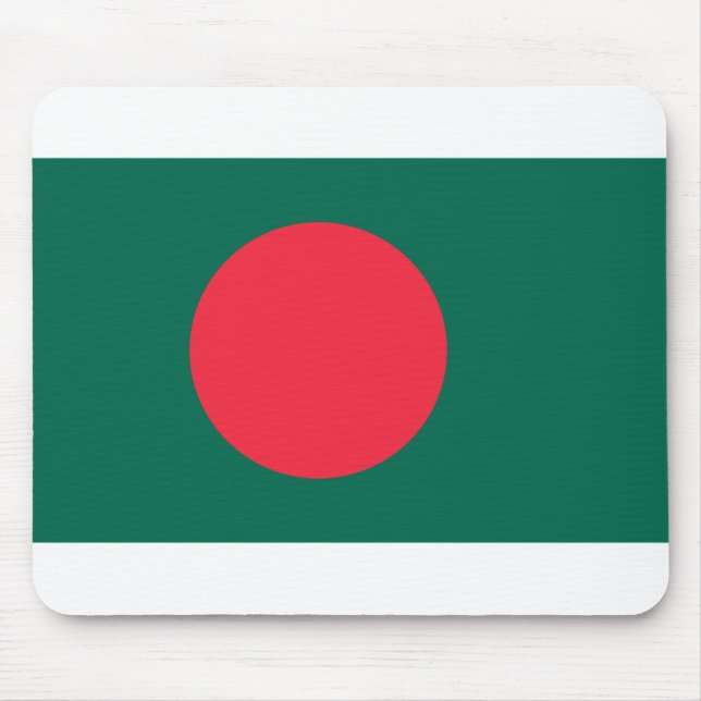 Bangladesh Flag Mouse Pad (Front)