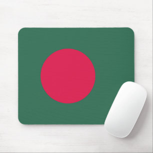 Bangladesh flag mouse pad