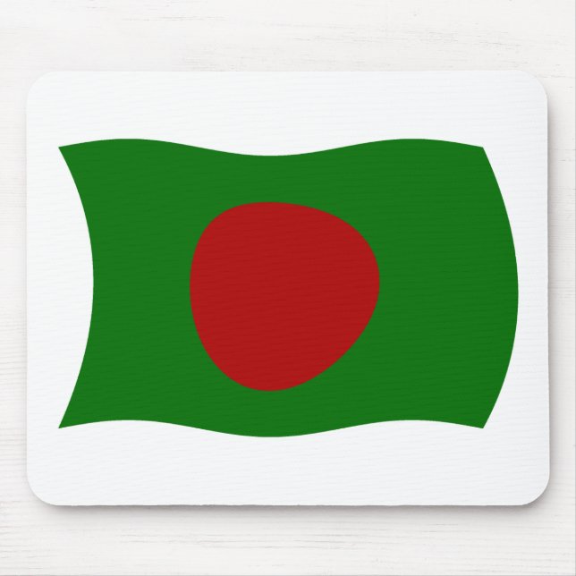 Bangladesh Flag Mousepad (Front)