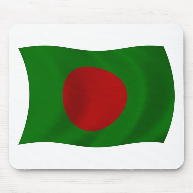 Bangladesh Flag Mousepad (Front)