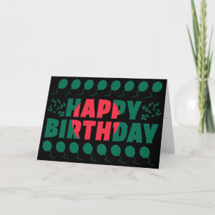 Bangladesh Flag Patriotic Birthday Card