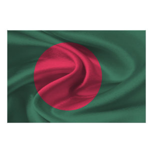 Bangladesh Flag Photo Print