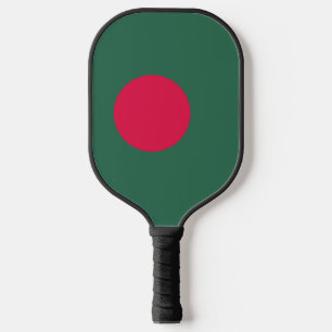 Bangladesh flag pickleball paddle