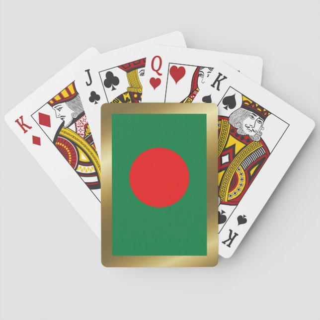 Bangladesh Flag Playing Cards (Back)