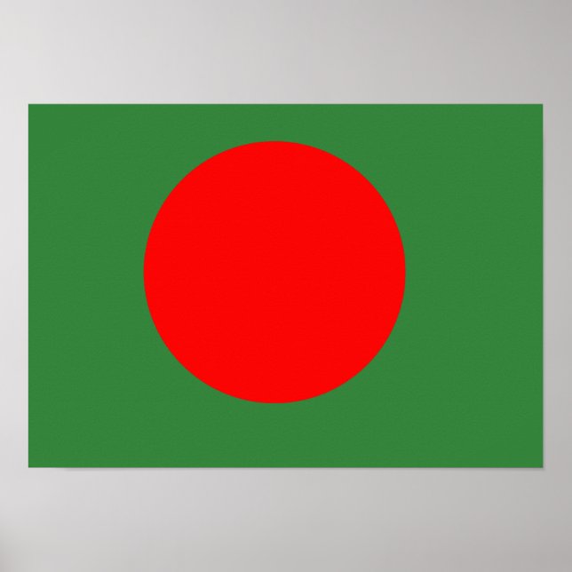 Bangladesh Flag Poster (Front)