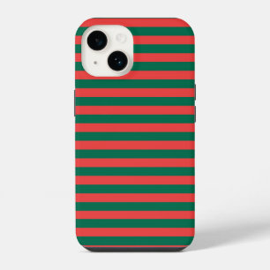 bangladesh flag stripes country symbol pattern red iPhone 14 case