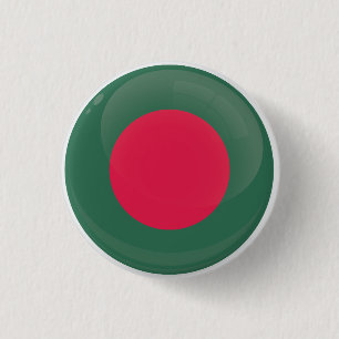 Bangladesh  Round Icon Flag 3 Cm Round Badge