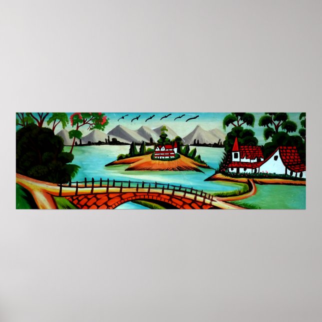 Bangladesh Village Poster (Front)