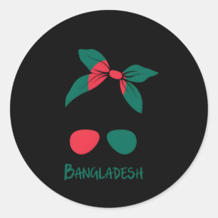 Bangladeshi Bangladesh Bangladesh Flag Classic Round Sticker