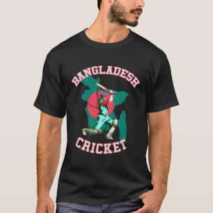 Bangladeshi Bats Bangladesh Tiger Cricket Cup Fan T-Shirt