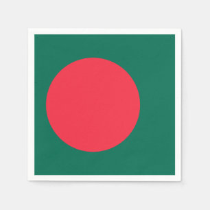 Bangladeshi Flag (Bangladesh) Napkin