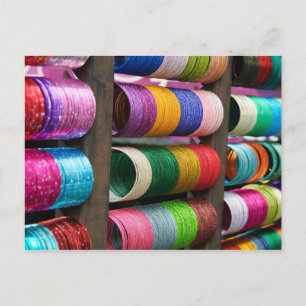 Bangles for Sale in India Postcard