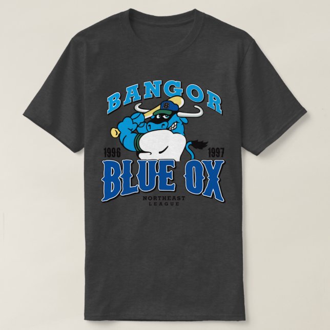 Bangor Blue Ox T-Shirt (Design Front)