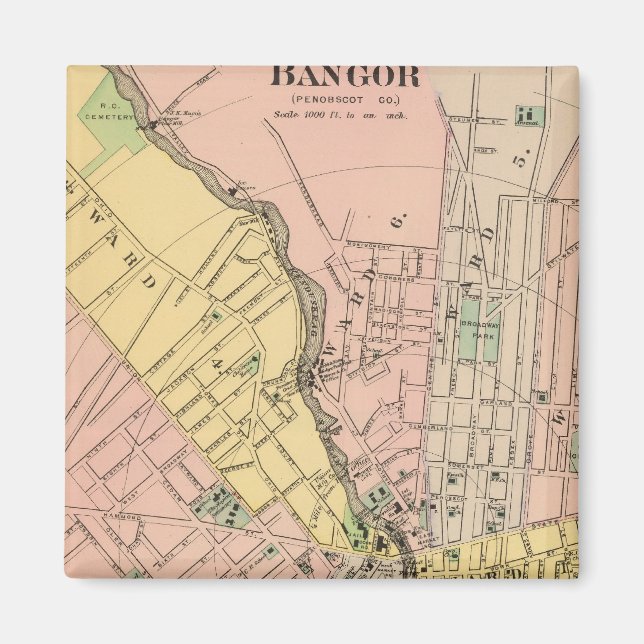 Bangor, Brewer Magnet (Front)