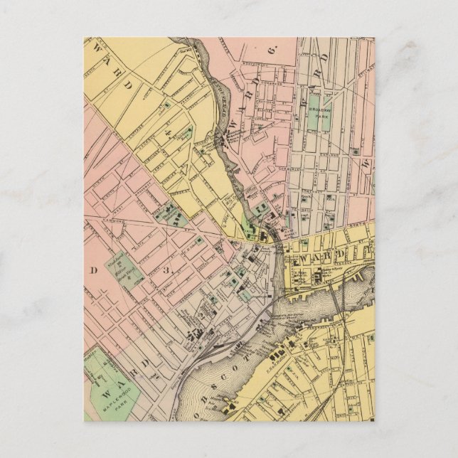 Bangor, Brewer Postcard (Front)