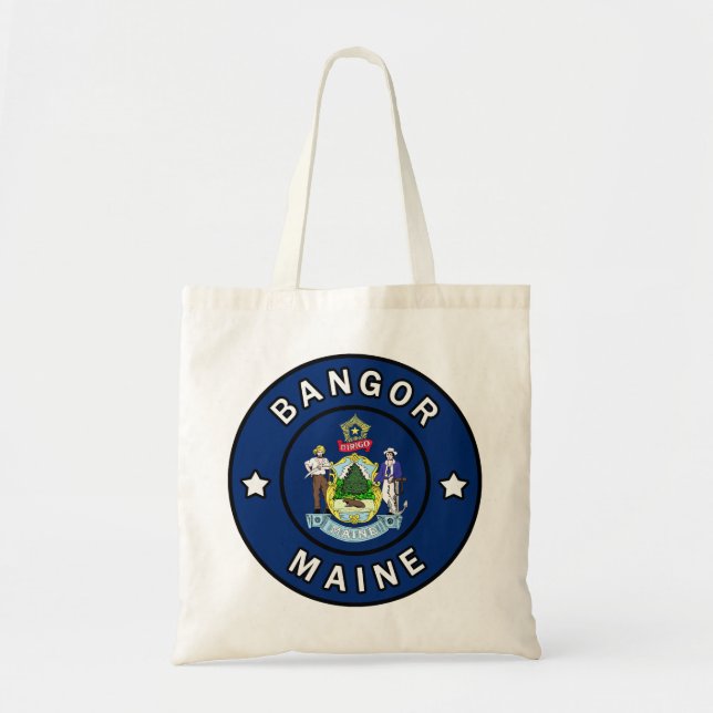 Bangor Maine Tote Bag (Front)