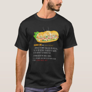 Banh Mi Dictionary Definition  Vietnamese Pork San T-Shirt