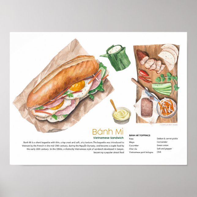 Banh Mi Poster (Front)