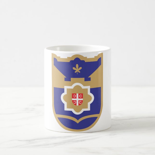 Banja Luka Coat of Arms Coffee Mug (Center)