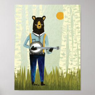Banjo Bear - Original Version Poster