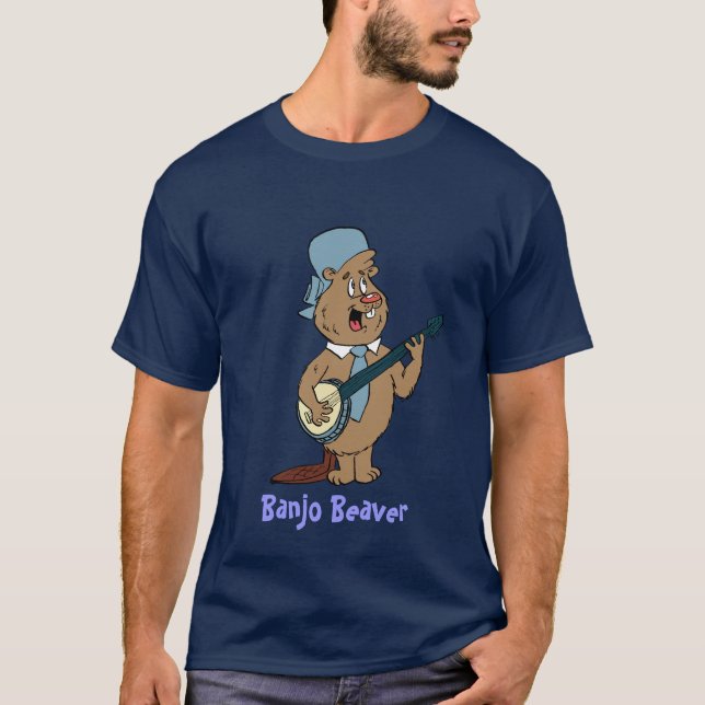 Banjo Beaver T-Shirt (Front)