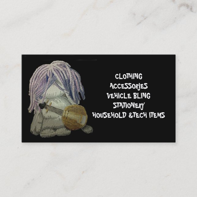 Banjo biz card (Front)